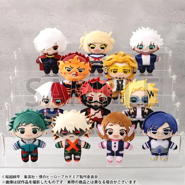 

In Stock!! 100% Original Stuffed Plush Toy My Hero College UA Exhibition Animation Peripheral Combat Midoriya Izuku Pendant Doll