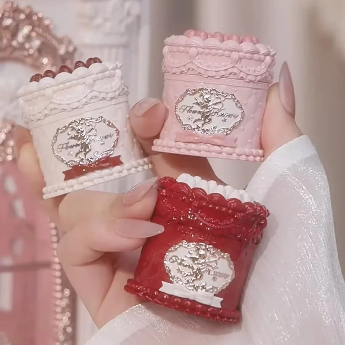 

Flower Knows Strawberry Cupid Collection Cake Lip Cream 5ml Velvet Lip Tint - High Pigment Color Longwear Matte Lipstick