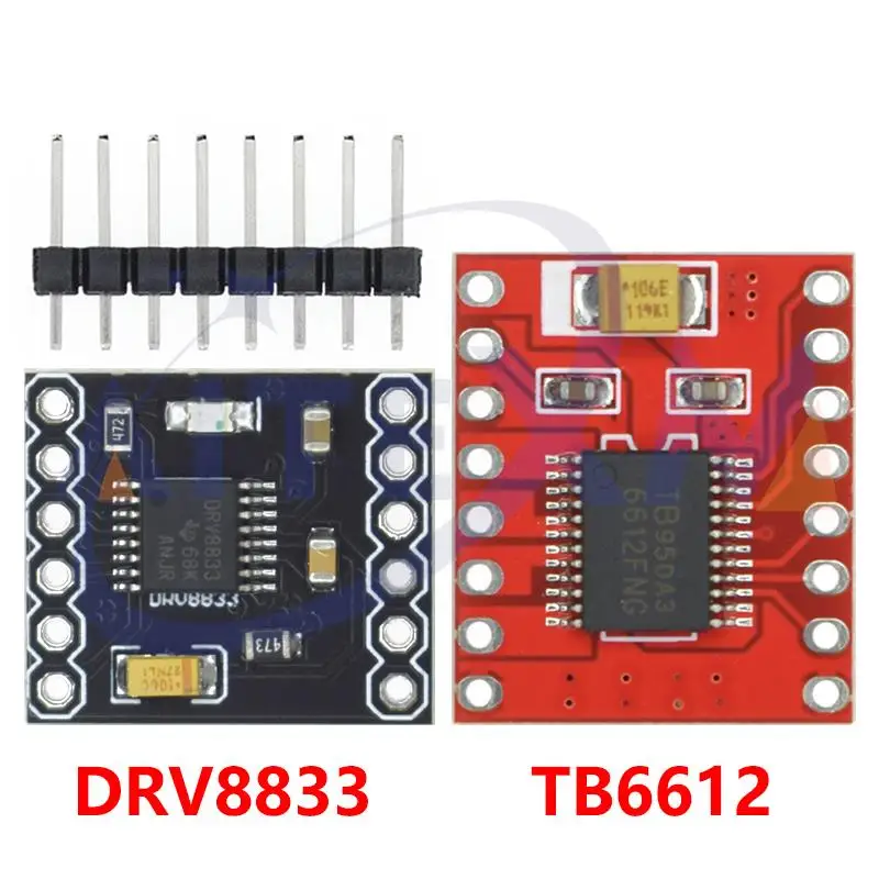 TB6612 DRV8833 Dual Motor Driver 1A TB6612FNG for Arduino Microcontroller Better than L298N