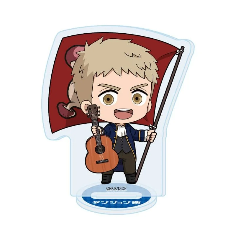 Anime Delicious in Dungeon Banquet Theme Q-Style Laios Touden Acrylic Stand Model Plate Keychains Desktop Ornament