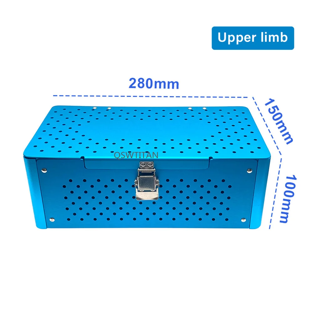 Imagem -04 - Caixa de Armazenamento de Instrumento Ortopédico Aluminoso Superior Membro Inferior Osso de Bloqueio Caixa de Parafuso Colocação de Unhas