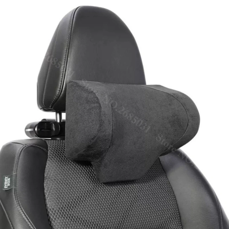 

Universally Fit Car Headrest Neck Pillow Adjustable Multi-use Seat Head Support with Hook Holder Travel Interior Accessories