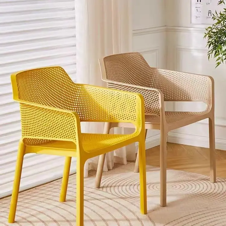 Chair: Household Thickened Backrest Chair, Restaurant Sitting Comfortable Commercial Stackable Chair