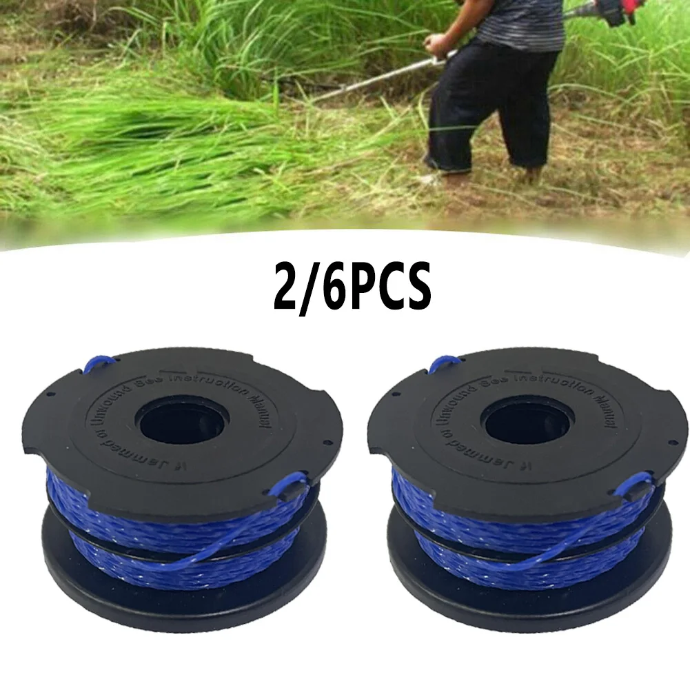 String Spool & Line 2/6pcs Adapter Practical Replacement Tool 2/6x A6441-XJ For Black & Decker For GL660 GL670