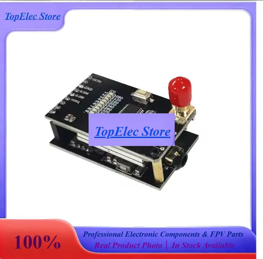 TopessFPV 1.2G 9CH VRX Receiver 1050mhz-1380mhz FPV Goggles Receiver For FPV Drone Quadcopter Flight Controller RC Cars RC Plane
