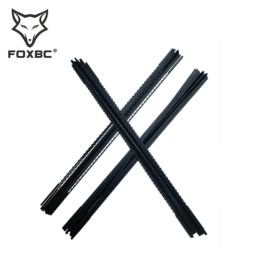 FOXBC 36PCS 130Mm Đồng Bằng Cấp Cuộn Lưỡi Cưa 10 TPI 5 Inch Cho Chế Biến Gỗ