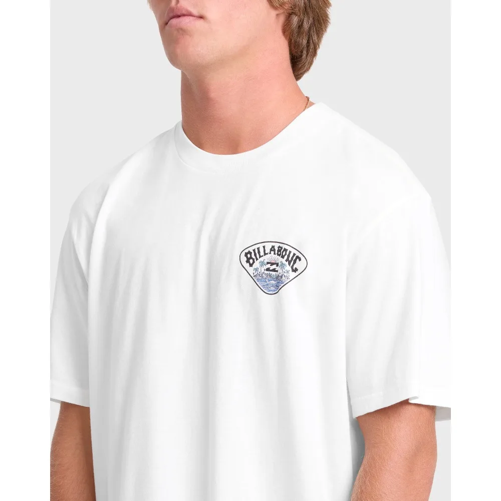 Billabong Scenic Arch Adventure Division Premium Tee Best-seller T-shirt 100% Cotton Tee Casual Sports Breathable Short Sleeve