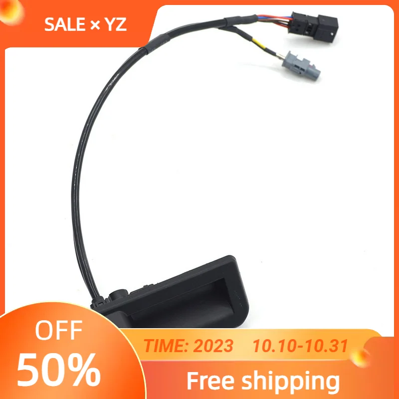 Original 8W8 827 566 D 8W8827566D For Audi Q5 Q7 A5 S5 Rear View Camera Trunk handle with Guidance Line Wiring harness