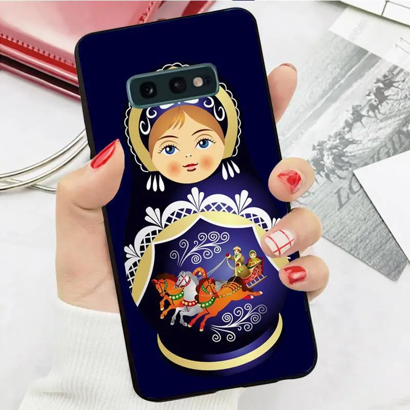 Russian Dolls Pattern Matryoshka Phone Cover For Samsung Galaxy Note9 note10 note20ultra S23 S21FE S22PLUS S24ULTRA S20FE Cases