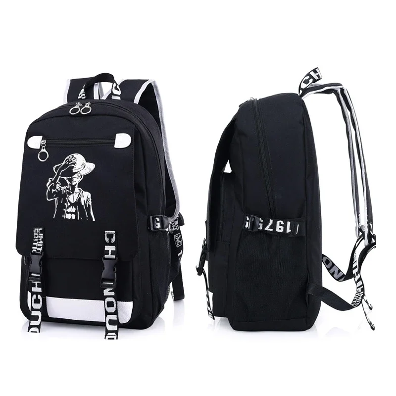 2022 Luffy One Piece anime backpacks high quality unisex cartoon bags teenagers mochila laptop backpacks double shoulder bags