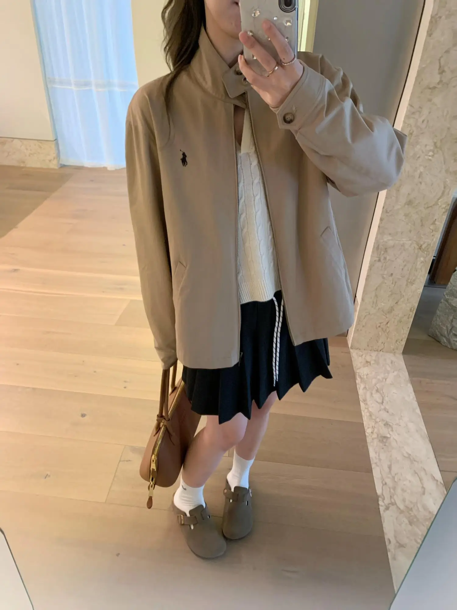 

DazaiGe Miu College Sle Pleated Skirt Women's Autumn 2024 New Slimming f-length Skirt Faionable And Ele