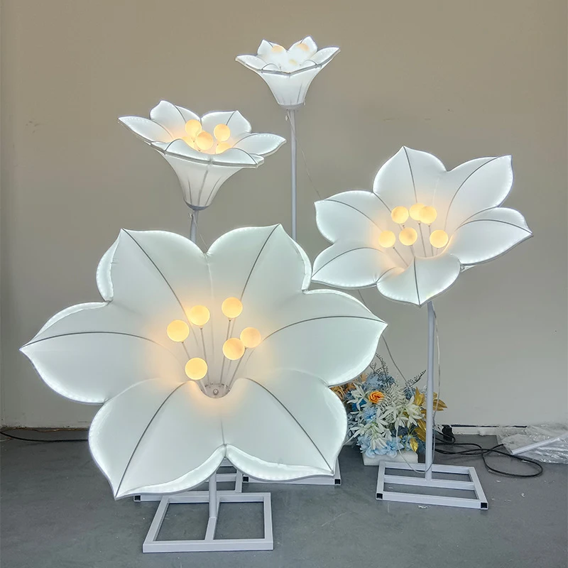 TEMAR Modern Morning Glory Wedding Lights Festive AtmosphereLED Light for Party Stage Road Lead Background Decoration