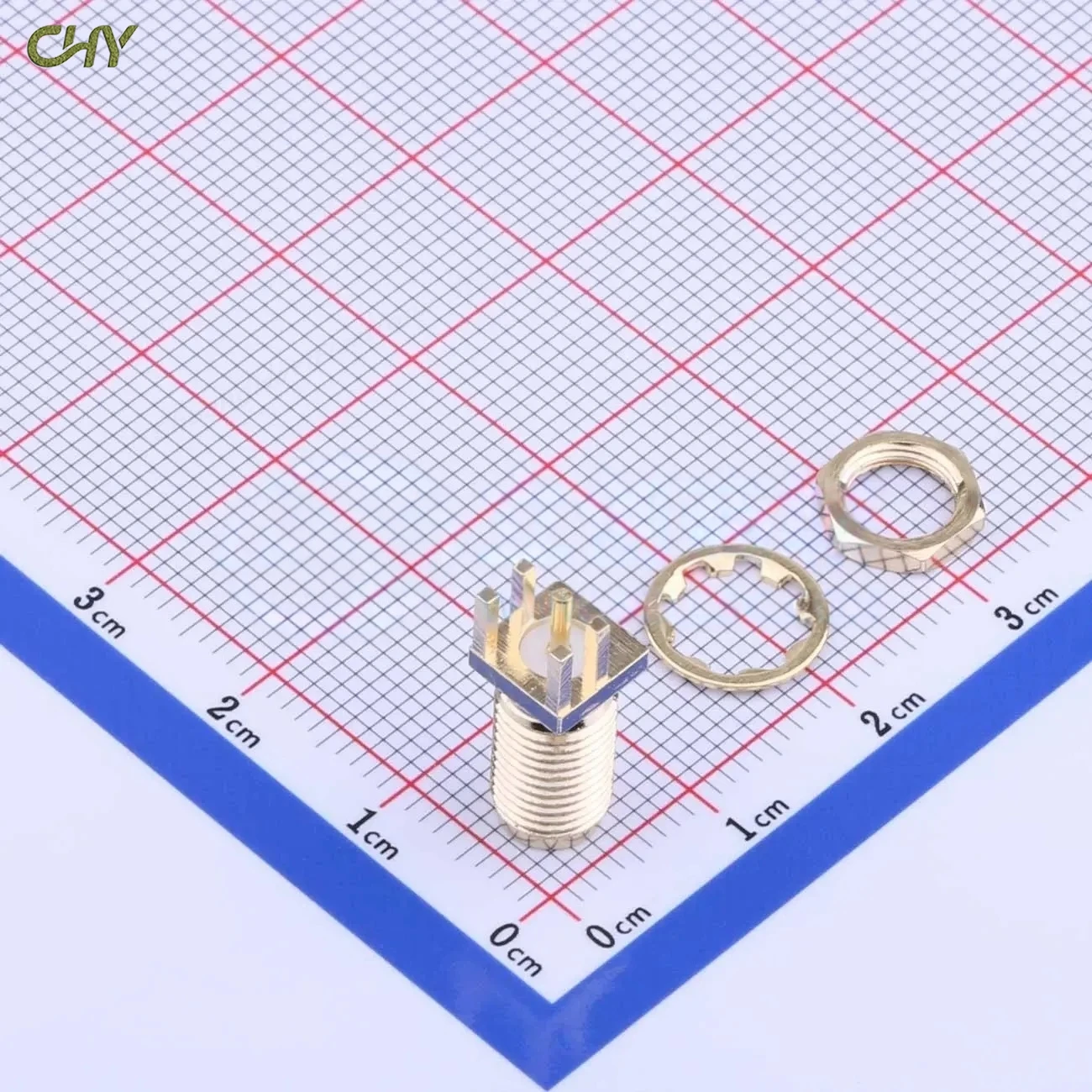 New Original RF Coaxial Connector SMA-KE-P903 Through-Hole Board Mount