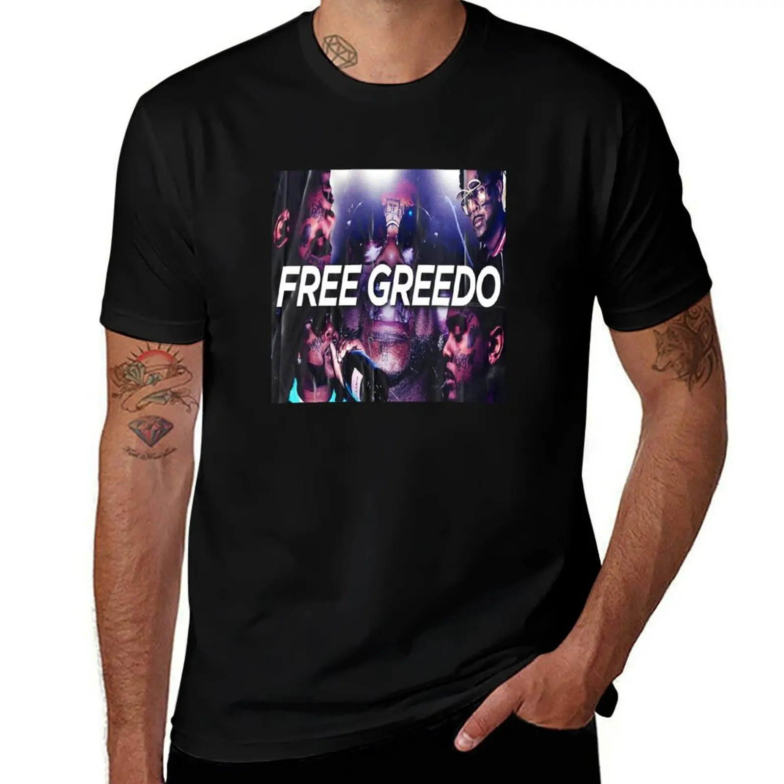 

Free 03 Greedo T-Shirt Summer Fashion Casual Tee Shirt