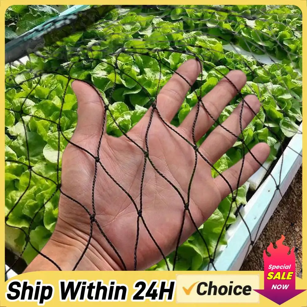 

Нейлоновая сетка от птиц, защитная сетка от хищников для курятников, сетка для фруктовых деревьев, овощей и птицы