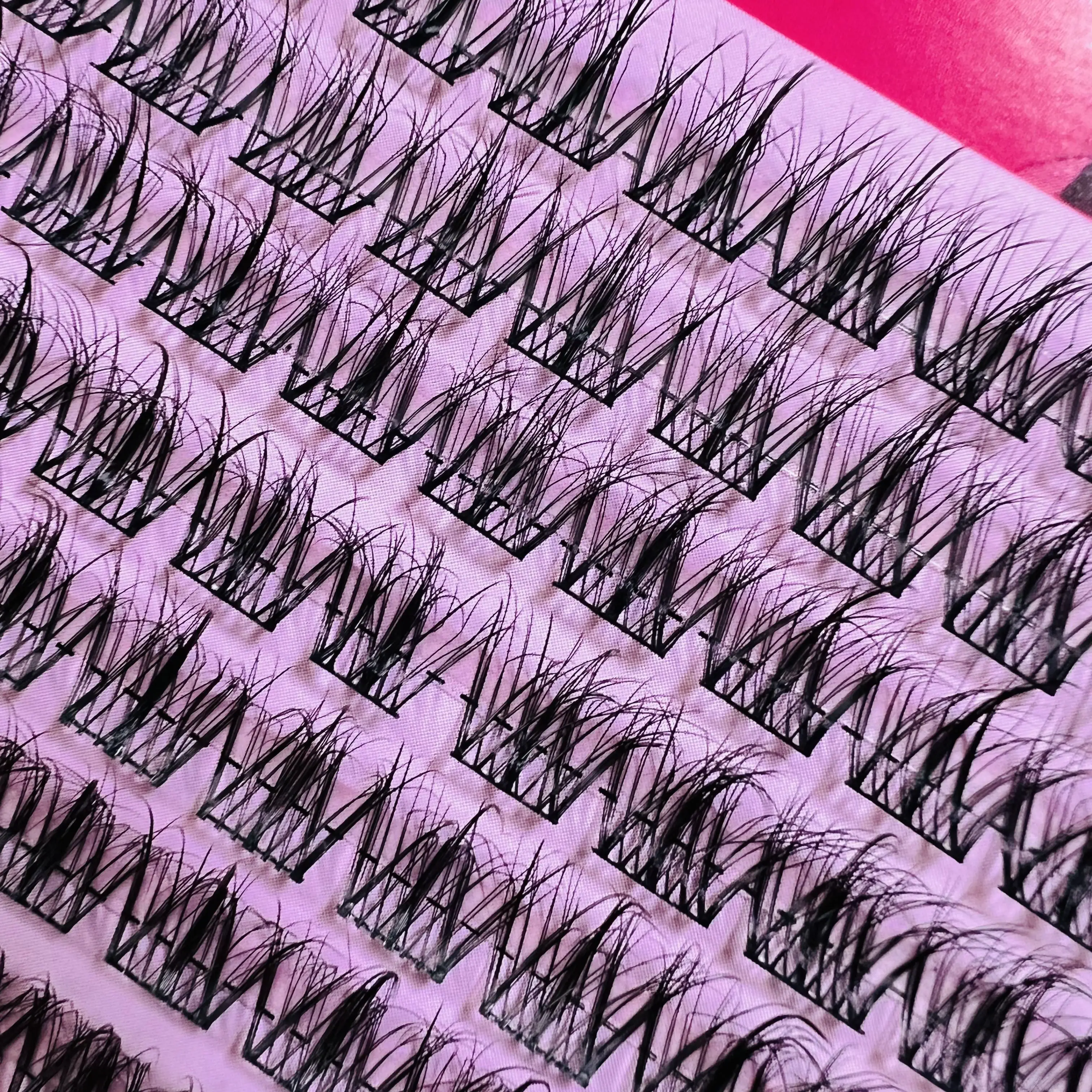 Extensión de pestañas 5D de 3 minutos, 120 Uds., pestañas personales, maquillaje profesional, injerto de racimo Individual, pestañas postizas dulces