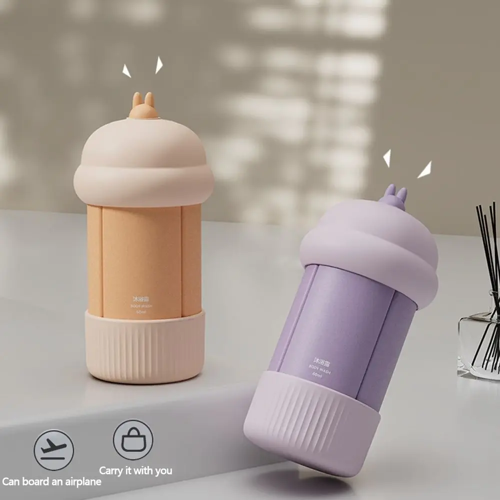 

New Portable Refillable Bottles Travel Accessories Lightweight Empty Bottle 4 In 1 Leakproof Split Bottle