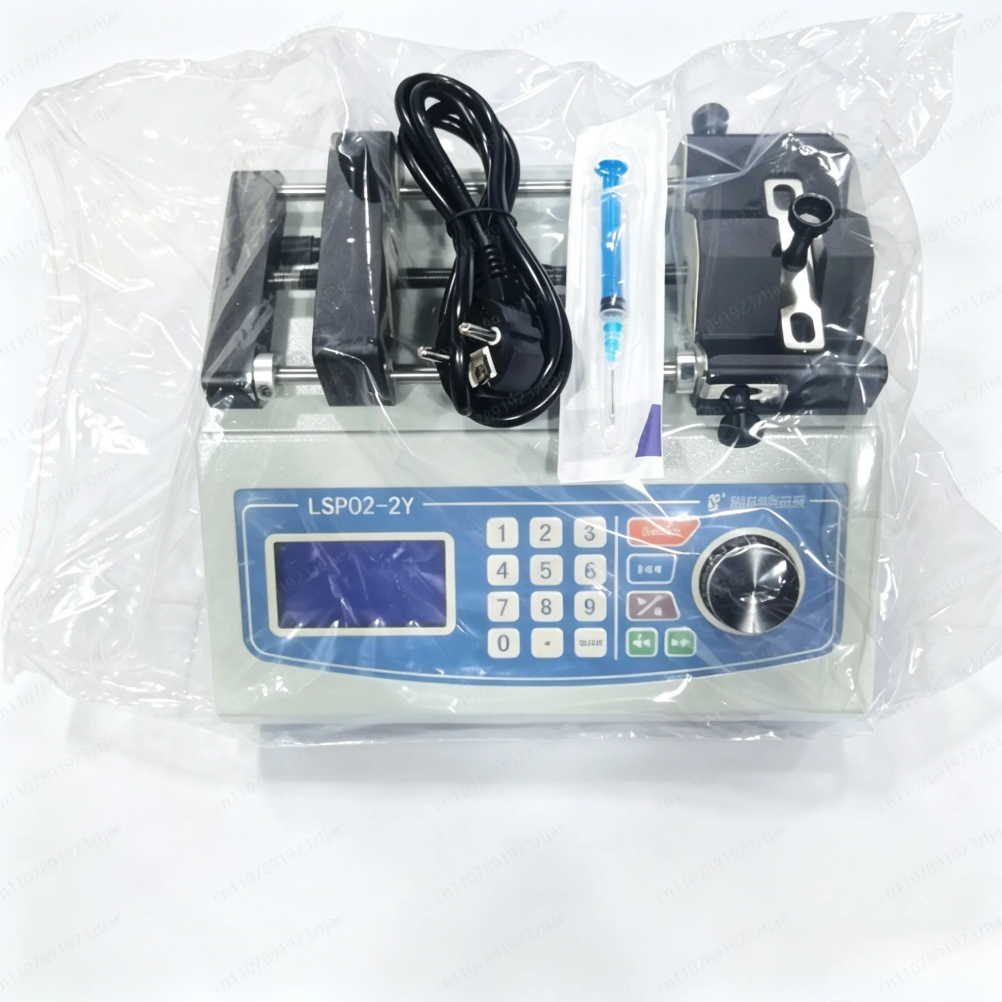 High Precision Dual Syringe Pump for Electrospinning, Microfluidic High Pressure Push Injection Lab Equipment