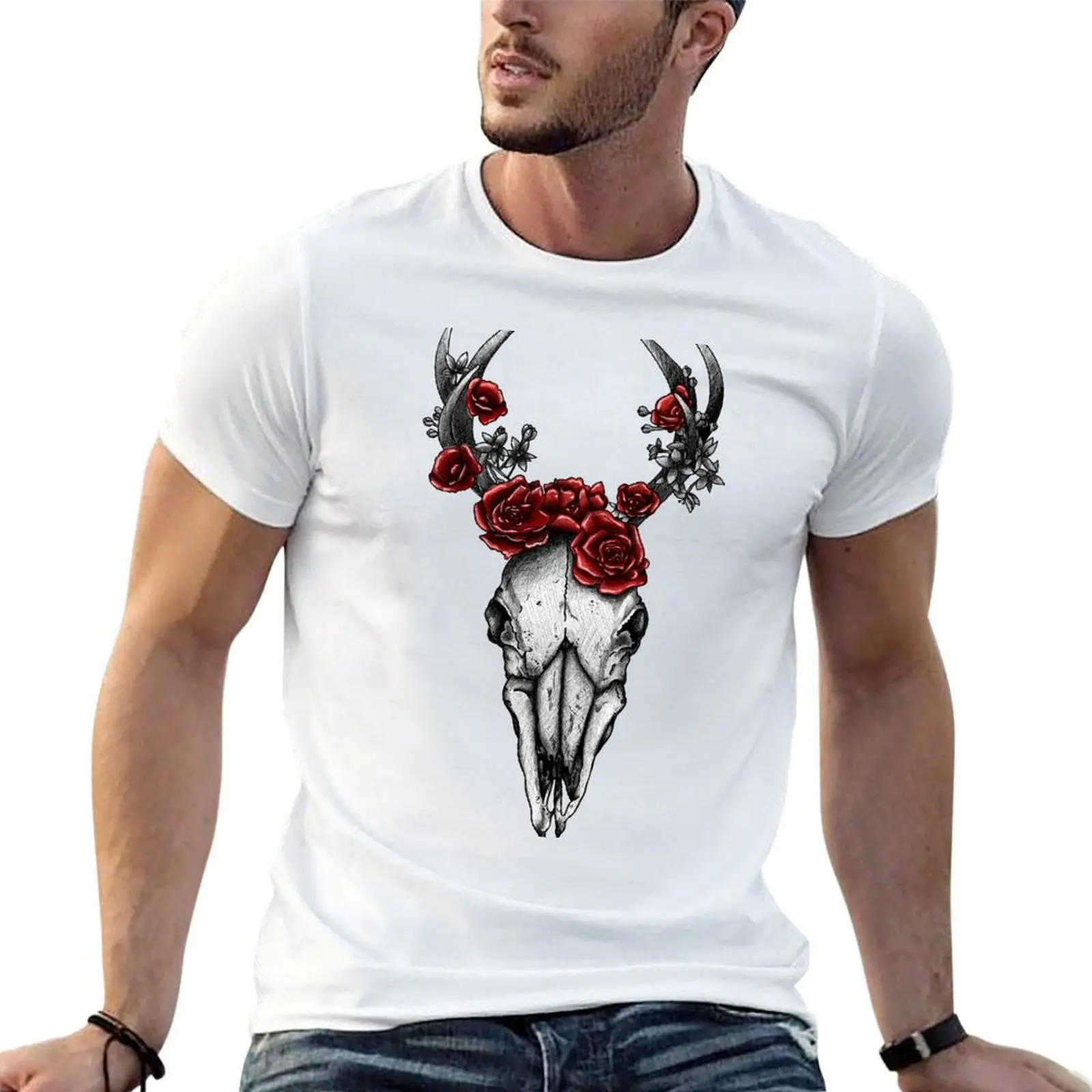 

Copy of Deer oh deer T-Shirt man t shirt heavy cotton t shirts for man graphic vintage man tshirt T-shirt