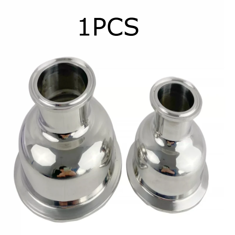 1PCS Tri Clamp Bowl for Dairy Beverage Pharmaceutical Processing Pipeline Connection Stainless Steel Hemispherical Reducer