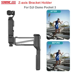 Supporto Anti-vibrazione per fotocamera portatile stabilizzatore del supporto della staffa dell'asse Z per DJI Osmo Pocket 3 accessori ammortizzatore portatile