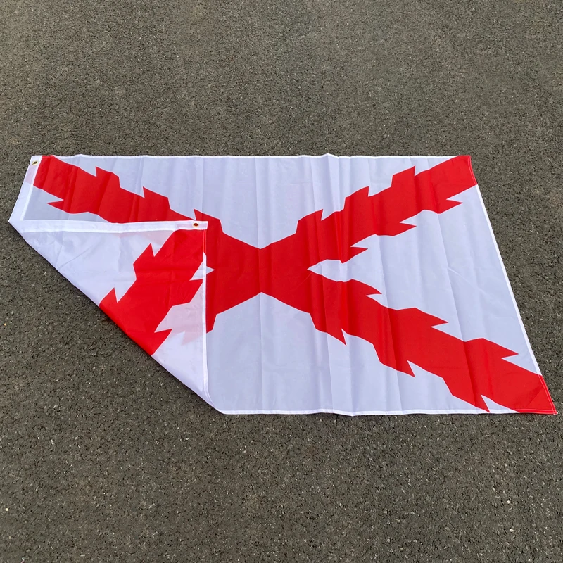 Aerlxemre عبر بورجوندي ، brax x 90 بوليستر ، مخيط مزدوج ، عالي الجودة ، علم الإمبراطورية الإسبانية #3