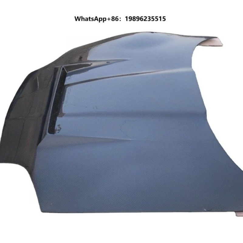 New  Carbon Fiber Engine Hood Bonnet with High Glossy Finish Lightweight for Retrofit/Upgrade
