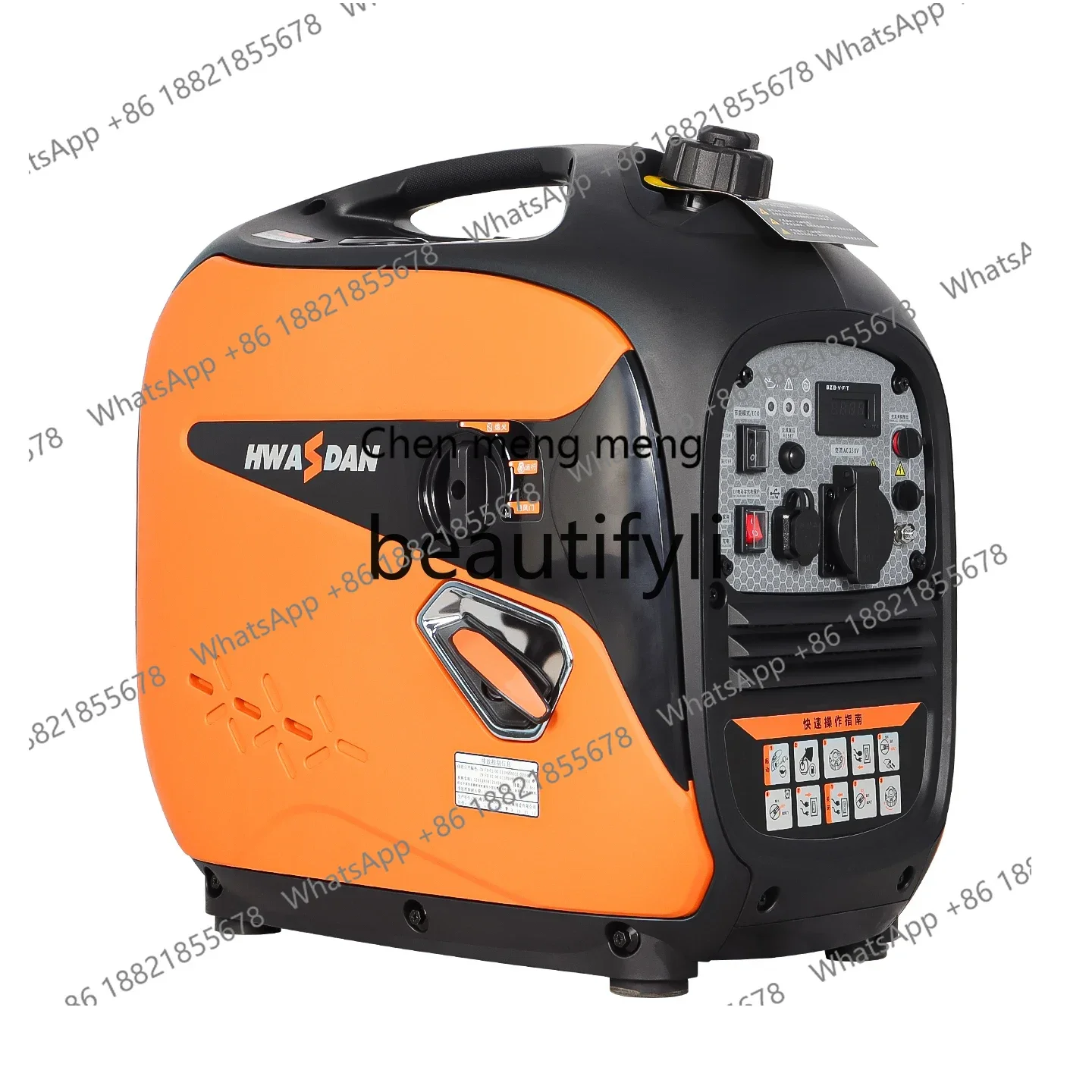 

Новое поступление, бесшумный инверторный генератор, 220 В, бытовой микро-маленький 2/3 кВт, уличный киоск для автофургона