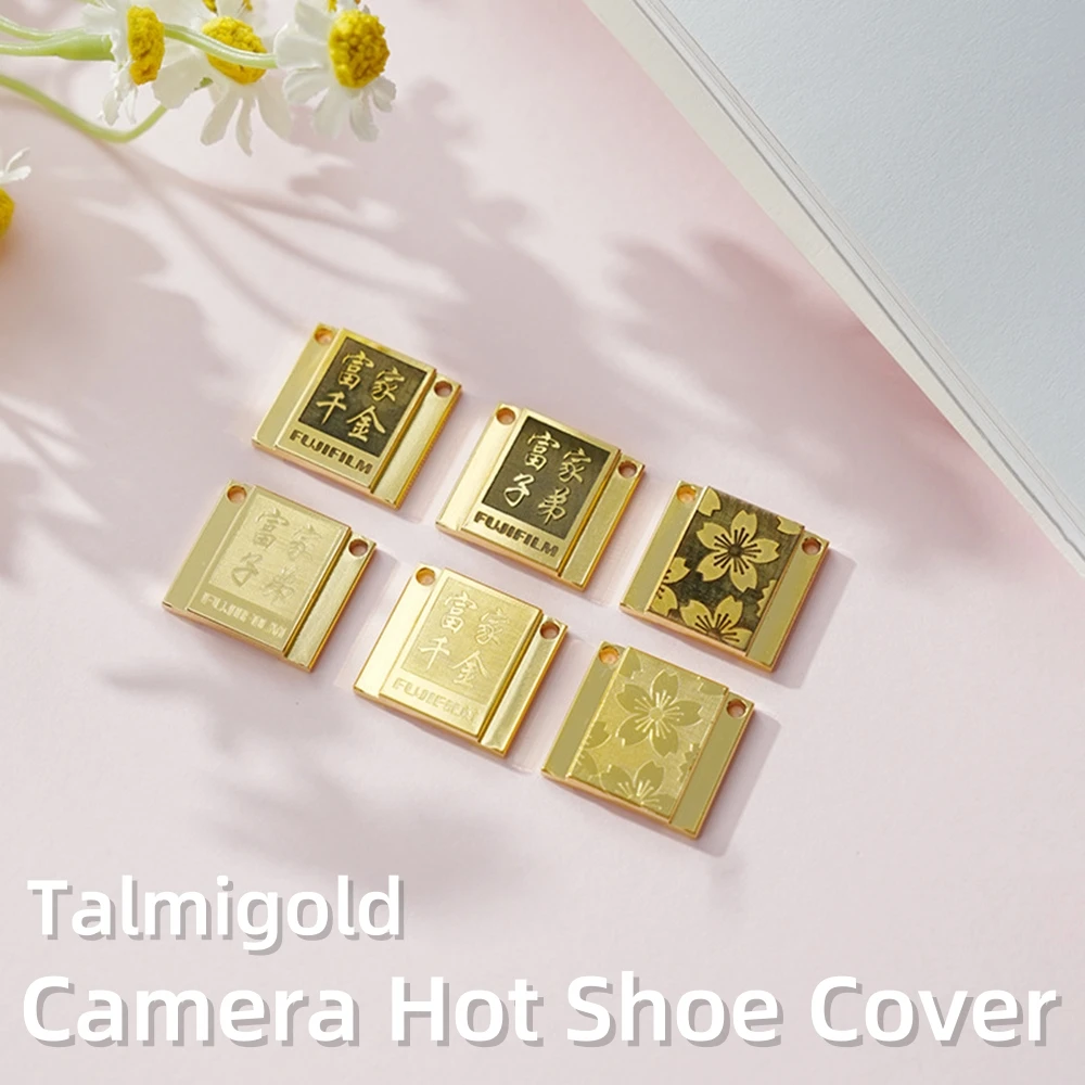 Металлический универсальный чехол для горячего башмака, украшение для Fuji XS10 XT50 XS20 XT30 XT20 XT4 XT5 XA7 X100V XT100 XPRO3 XM5, аксессуары для камеры