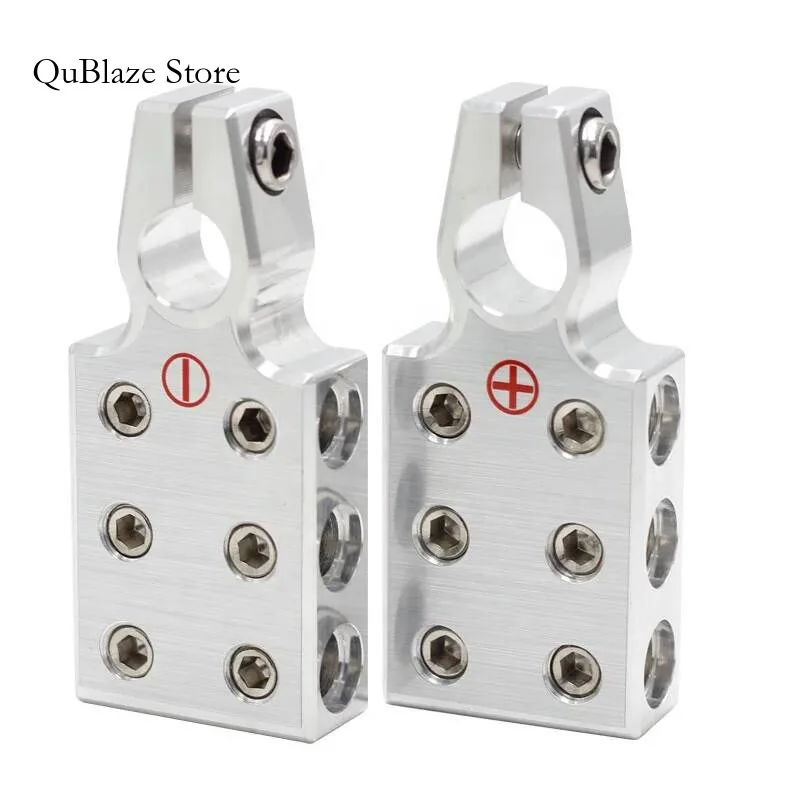

Positive Negative Car 12Way Clamp Terminal Aluminum Alloy Battery Clip Connector