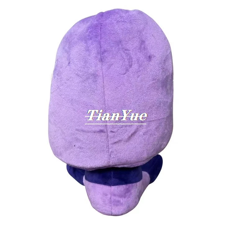 لطيف Duolingo زنبق الأرجواني الشعر فتاة لينة محشوة دمية الأطفال هدية عيد الميلاد لعبة 25 سنتيمتر