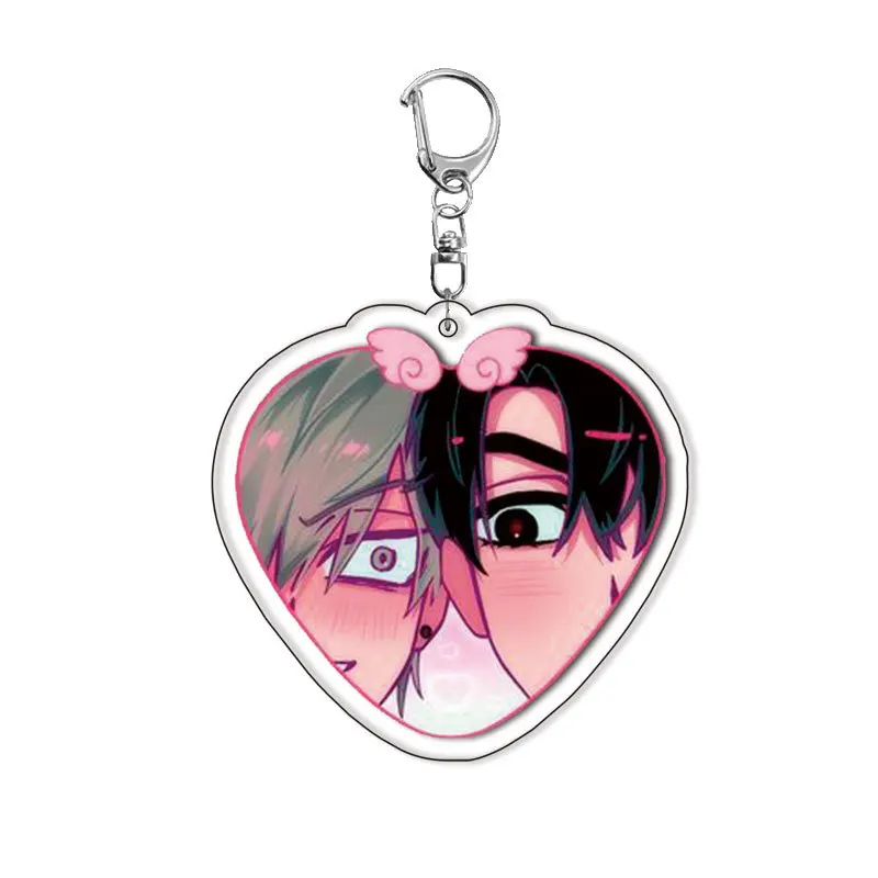Anime Alien Dance Stageing Keychains for Women Accessories Bag Luka HYUNA SUA MIZI Key Chains Ring Jewelry Predant Fans Gift Toy