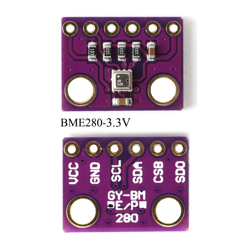 BME280 5V 3.3V sensore digitale temperatura umidità modulo sensore di pressione barometrica I2C SPI 1.8-5V