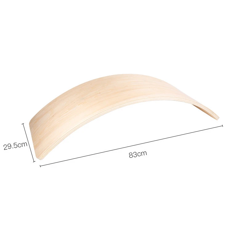 Custom Children's Balance Training Indoor Arc Educational Toys Multiple Colors Balance Seesaw Board