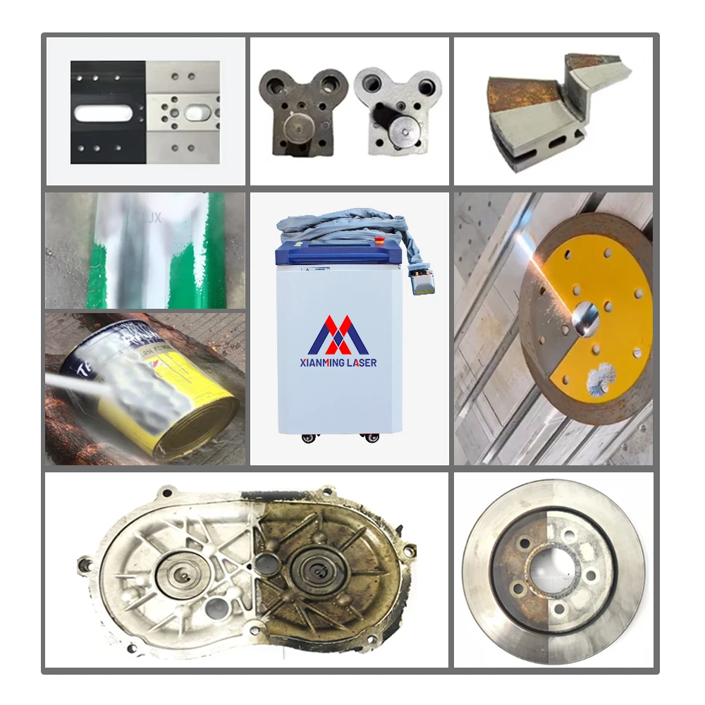 JPT Pulse Laser Cleaning Machine Metal Stone Wood Puls Fiber Laser Cleaning Machine Remove Paint From Laser Cleaning Machine