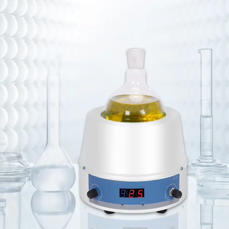 

Electric heating mantle digital display constant temperature magnetic stirrer temperature regulating flask heating mantle 220V