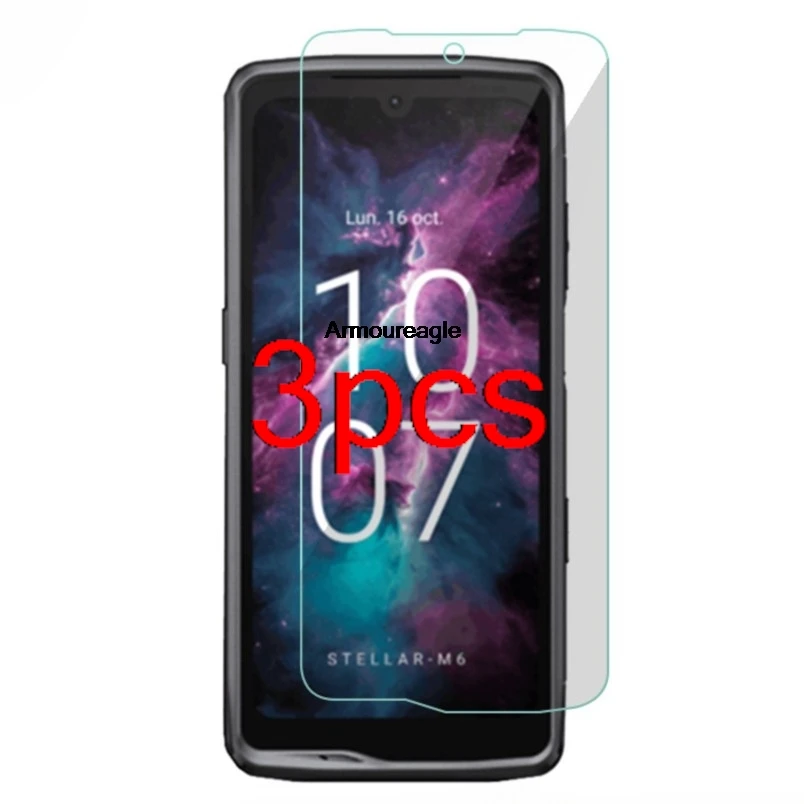 

3 шт. HD прозрачное закаленное стекло для Crosscall Stellar M6 M6E Защитная пленка для экрана тонкая для CROSSCALL STELLAR M6 2.5D Защитная пленка
