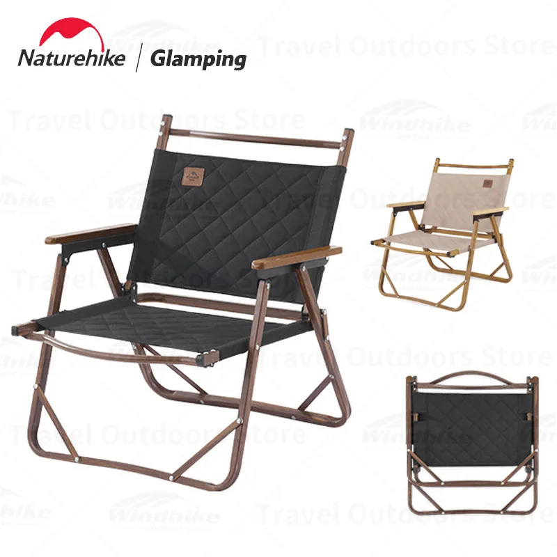 Naturehike MW02 Lightweight Folding Portable Picnic Cotton Camping Chai Beach Fishing Leisure Tactical Thickened Comfortable