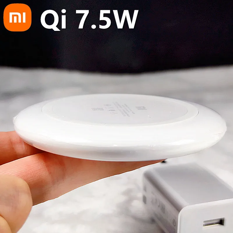 Xiaomi Wireless Charger Fast Charge QC3.0 18W Qi Smart Fan Charging Pad For Iphone X Xr 9 10 For Samsung S8 S9 Mi 13 12 11T pro