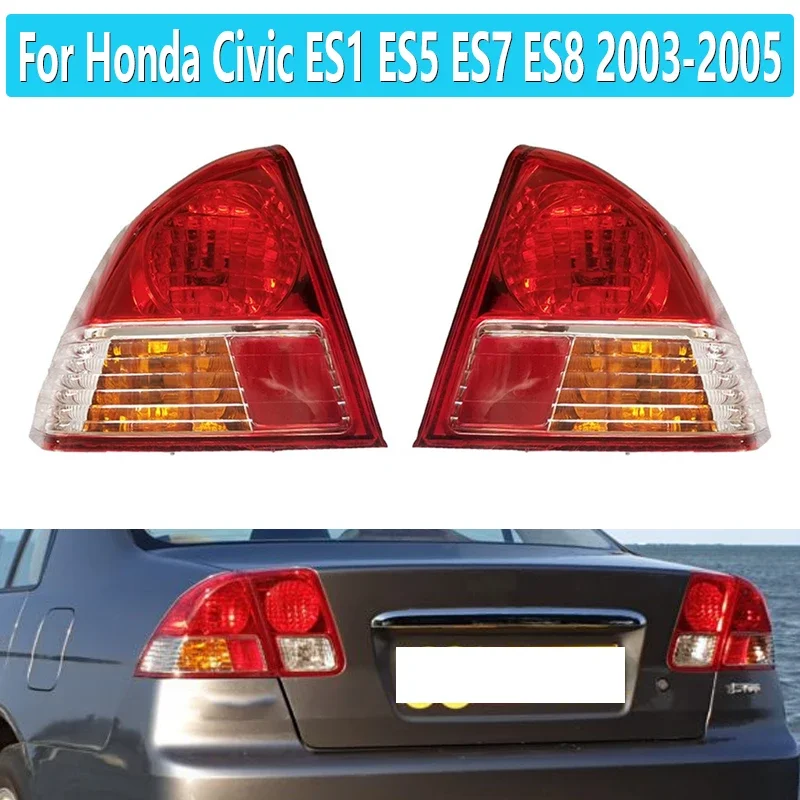 

Outer rear light cover for Honda Civic ES1 ES5 ES7 ES8 2003-2005 rear tail light lamp without bulb 33501-s5h-t01 33551-s5h-t01