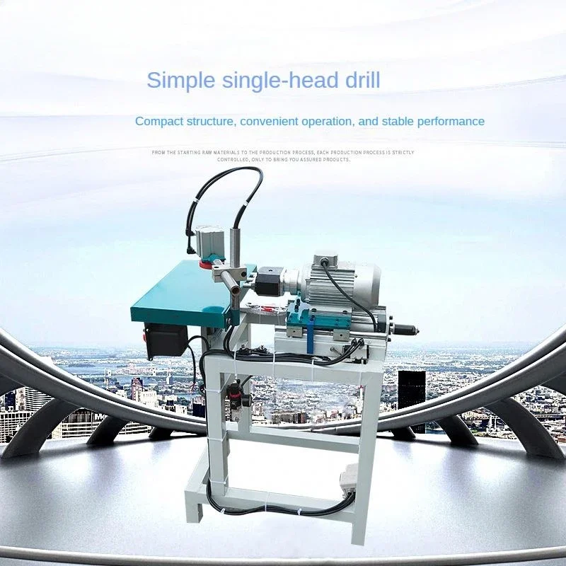 TEBAK XJ-47 Woodworking horizontal single head side hole multi Head Hinge Drilling Machine