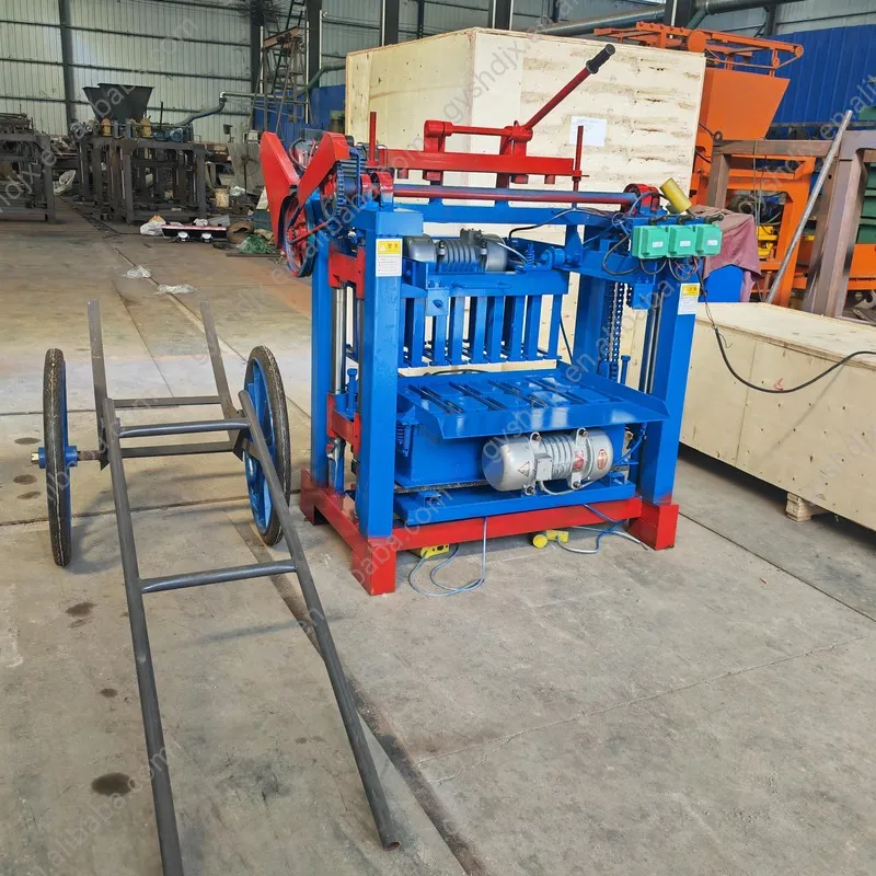 South Africa Bricks Manual Hollow Concrete Block Machine Fly Ash Building Brick Making Machinery In Congo