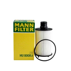 MANN FILTER HU8008z Oil Filter Fits JAGUAR F-Pace XE XF (X250) LAND ROVER Discovery 4 Range Rover LR011279 C2D3670 8W93-6A692-AC