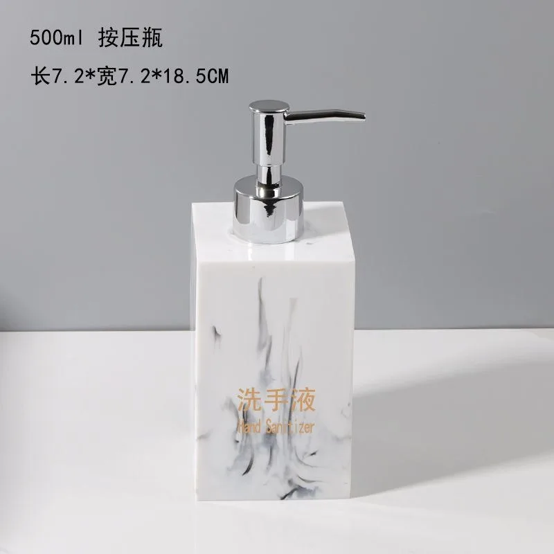 European hand sanitizer bottle pastoral lotion bottle sub-packaging shower gel bottle hotel beauty shop sub-packaging press loti