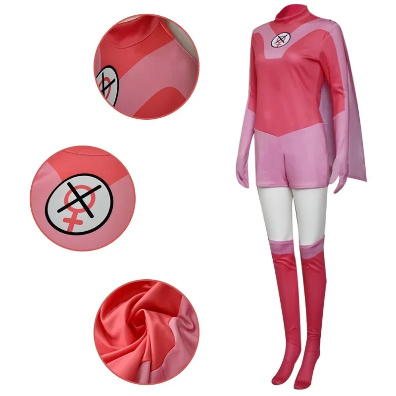 Anime Invincibile Mark Grayson Nolan Omni Man Eve Costume Cosplay Uomo Tuta Tuta Halloween Carnevale Party Suit Zentai