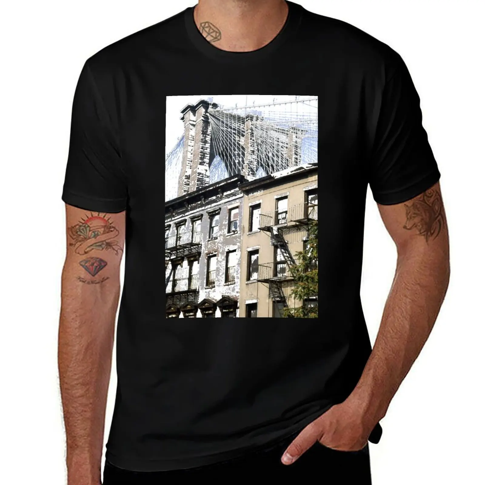 

DUBB Fulton St. Plate 2 - 1991 T-Shirt Holiday All Match T-Shirt