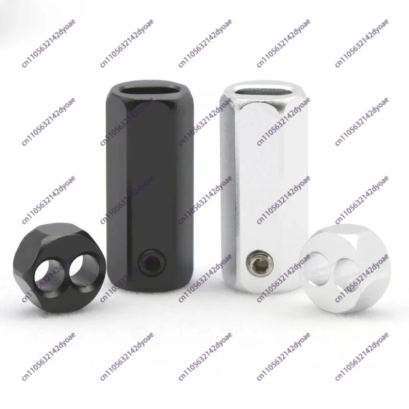 

10pcs/lot Aluminium Alloy Cable Splitter Slider Pants Boot DIY Headphone Movement Slider Divider For Upgraded Headphone Earphone