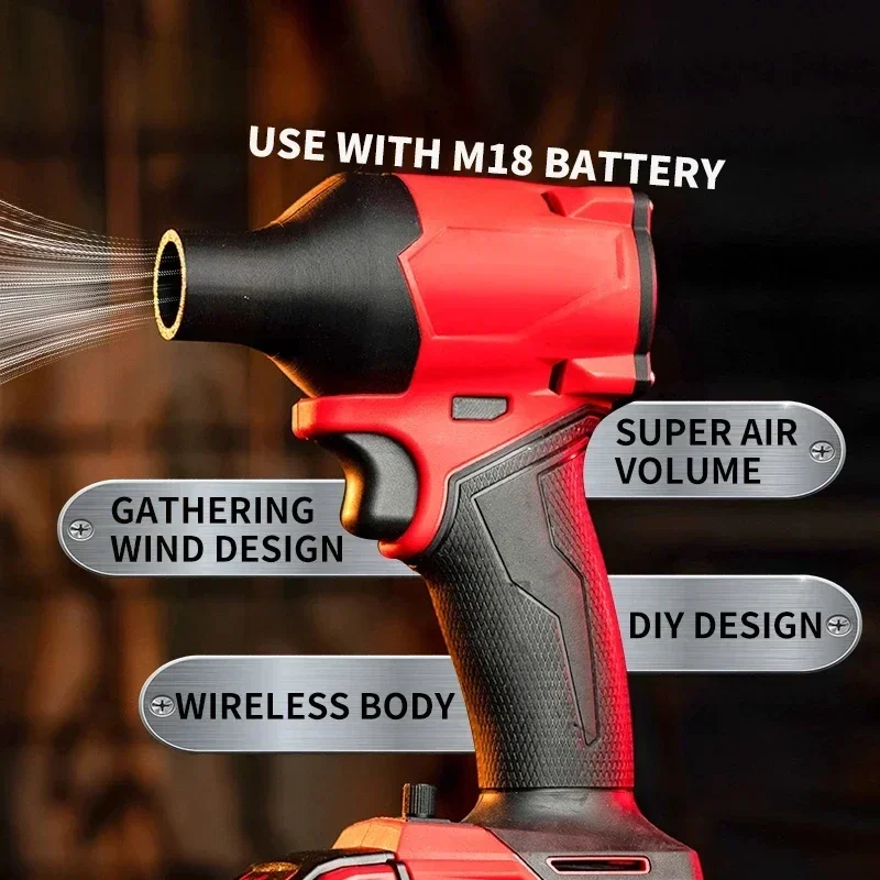 

Turbine jet dust removal machine 140,000 revolutions per minute Multi-functional mini powerful fan Car washing fan