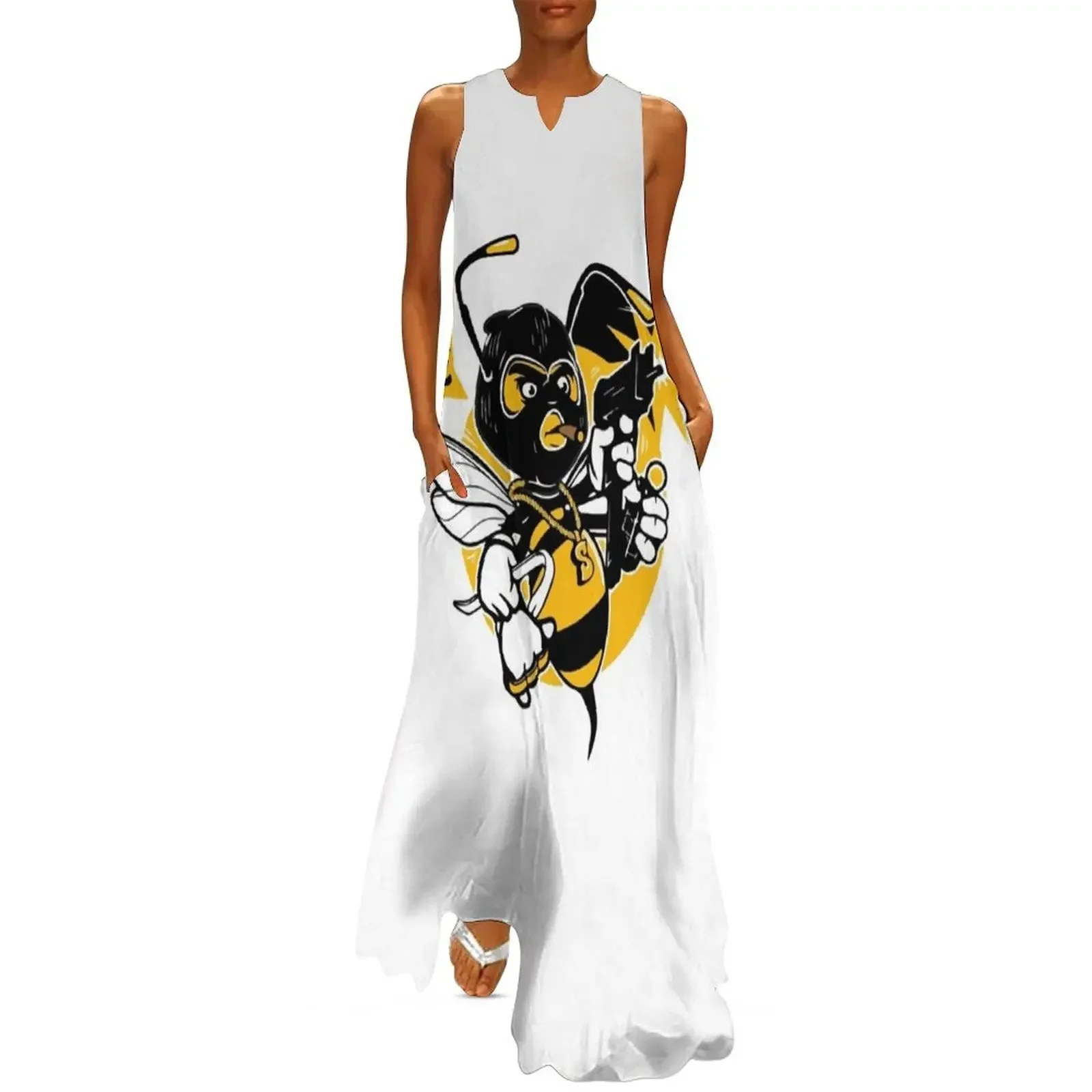 

Killer Beez Long Dress Woman fashion evening dress woman evening dress Women's dresses