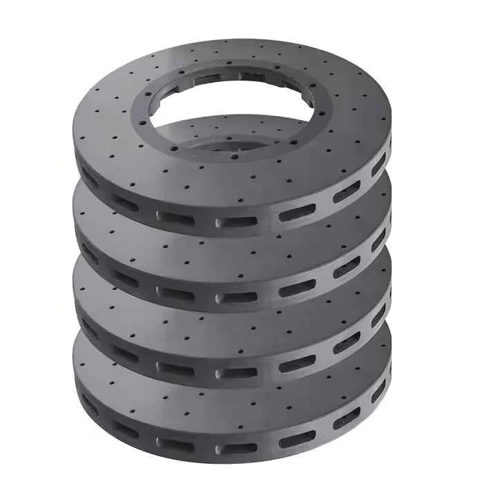 360mm Carbon Ceramic Brake Disc, Ultra-Durable Precision Rotor for Porsche 718,Boxster,Nismo,BMW M2,Audi TTS/TTRS